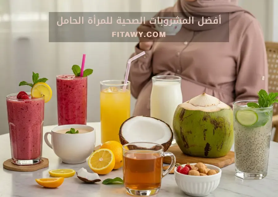 أفضل المشروبات الصحية للمرأة الحامل